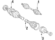 Chevy Nova CV Boot Diagram - 7849842