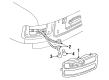 1998 Oldsmobile Achieva Back Up Light Diagram - 5977197