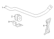 2009 Chevy Corvette Sway Bar Bushing Diagram - 25796968