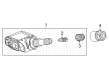 Cadillac TPMS Sensor Diagram - 13538760