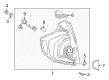 GMC Light Socket Diagram - 84240491