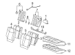 2007 Chevy Cobalt Seat Cushion Pad Diagram - 22731063