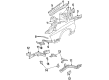 Chevy Cavalier Fender Splash Shield Diagram - 14092482
