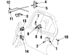 1999 Oldsmobile Intrigue Door Handle Diagram - 10439375
