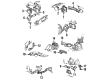 Pontiac Engine Mount Diagram - 14103503