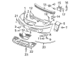 Pontiac Bumper Diagram - 12335861