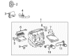 Pontiac Ambient Temperature Sensor Diagram - 19184659