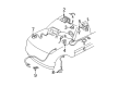 GMC C3500 Air Bag Sensor Diagram - 16203545