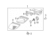 2002 Pontiac Sunfire Headlight Diagram - 16530152