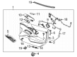 Chevy Corvette Window Regulator Diagram - 85524025