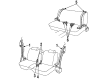 Oldsmobile Regency Seat Belt Diagram - 12531091