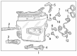 Chevy Silverado 1500 Light Socket Diagram - 84389022
