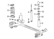 Chevy Shock and Strut Boot Diagram - 96682602