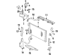 Pontiac Radiator Diagram - 52493120