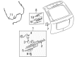 2009 Chevy Equinox Lift Support Diagram - 25876680