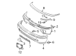 GMC Yukon Bumper Diagram - 12479754