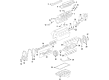 Chevy SS Timing Chain Tensioner Diagram - 12626407