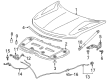 2022 Chevy Traverse Weather Strip Diagram - 23450460