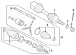 Saturn CV Boot Diagram - 22692050