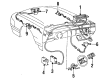Cadillac Allante Air Bag Sensor Diagram - 16156336