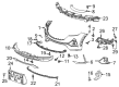 Buick Encore GX Bumper Diagram - 42774797