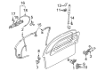Chevy Door Lock Cylinder Diagram - 12531212