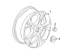 2018 Chevy Bolt EV Spare Wheel Diagram - 42711718