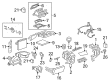 Chevy Captiva Sport A/C Expansion Valve Diagram - 19258417