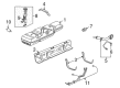 Chevy P20 Coolant Pipe Diagram - 14049494