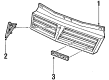 Pontiac LeMans Emblem Diagram - 16518956