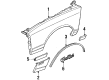 1984 Chevy Monte Carlo Door Moldings Diagram - 14053351