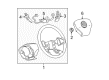 Buick LaCrosse Steering Wheel Diagram - 15298259