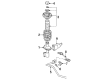 Saturn SC Shock Absorber Diagram - 88945749