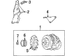 GMC Jimmy Alternator Diagram - 19152469