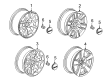 2019 GMC Sierra 1500 Spare Wheel Diagram - 22963360