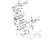 Pontiac Motor And Transmission Mount Diagram - 25620949