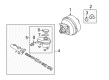Buick Brake Booster Diagram - 25956178