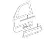 2004 Cadillac Escalade EXT Door Moldings Diagram - 88935291
