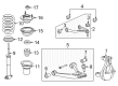 Chevy Silverado 1500 Control Arm Bolt Diagram - 11601737
