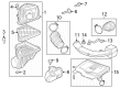 Cadillac XT6 Air Intake Coupling Diagram - 84218425