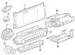 GMC Instrument Cluster Diagram - 86815404