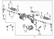 Cadillac Rack And Pinion Diagram - 85113640