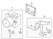 Chevy Silverado 2500 HD ABS Control Module Diagram - 25802684