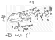 GMC Headlight Bulb Diagram - 20928264