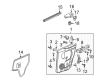 Pontiac Aztek Door Seal Diagram - 10411700