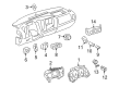 Chevy Silverado 1500 Instrument Cluster Diagram - 20958793
