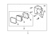 GMC Headlight Diagram - 20766570