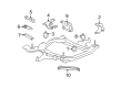 2012 Buick Enclave Engine Torque Strut Mount Diagram - 23197326