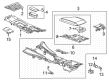 Cadillac Cup Holder Diagram - 85588595