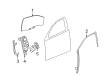 2008 Buick Lucerne Window Channel Diagram - 25770734